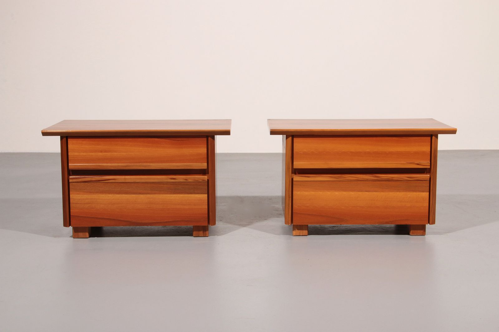 Italian Walnut Bedside Tables From The 1970s – Timeless Italian Elegance photo furniture
