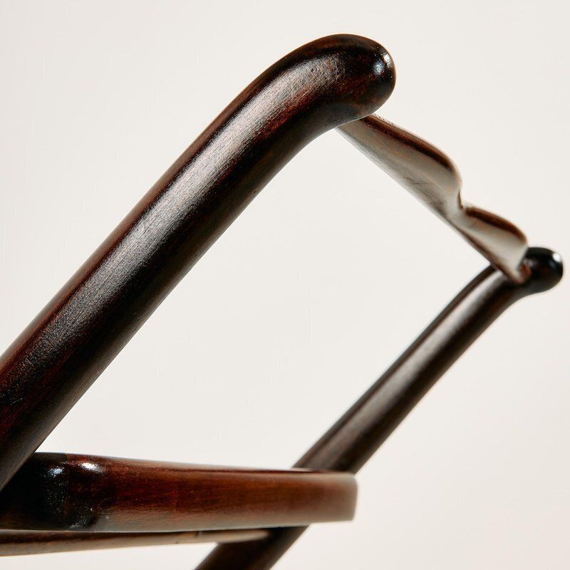 photo for sale Alder Wood Trolley By Cesare Lacca For Cassina, 1950s