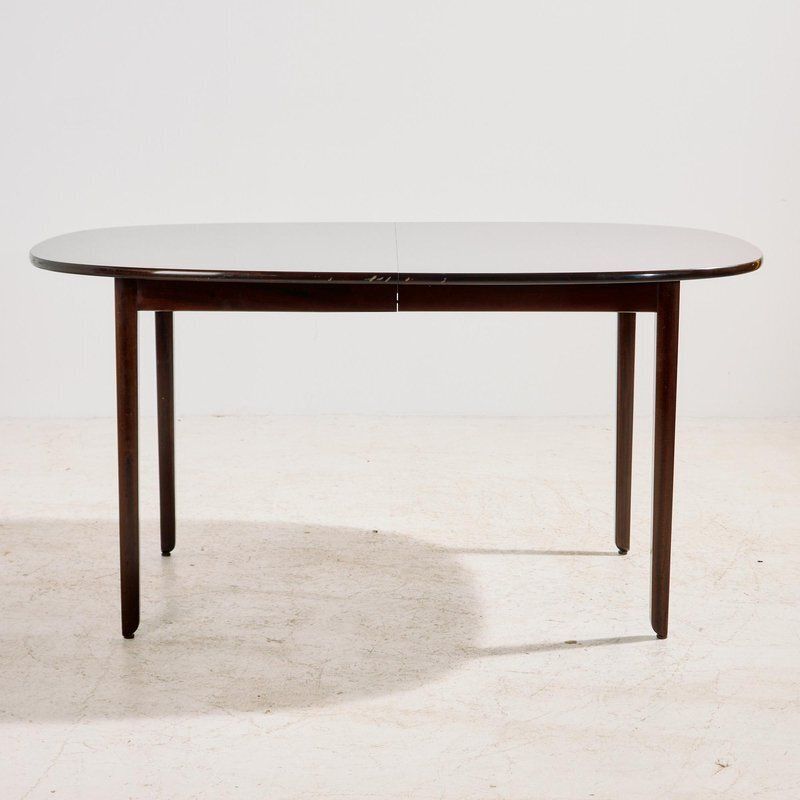 Rungstedlund Mahogany Dining Set By Ole Wanscher For Poul Jeppesen Møbelfabrik, 1960s, Set Of 8 photo vinterior