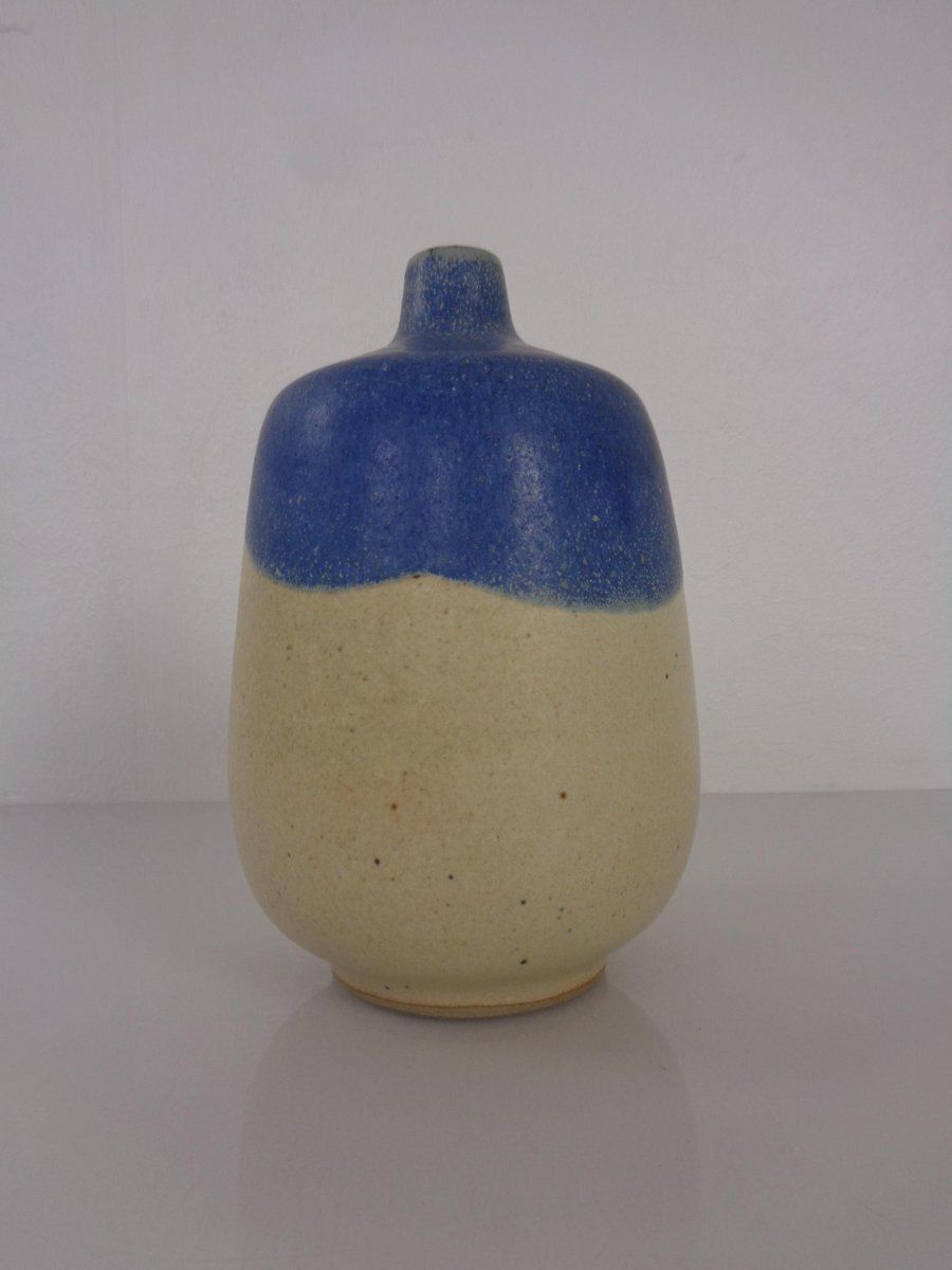 Studio Ceramic Vase By Paul Eydner For Keramik Waldenburg, Germany, 1960s