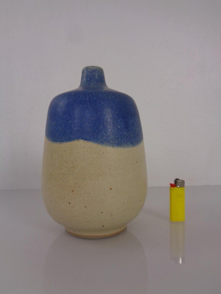 Studio Ceramic Vase By Paul Eydner For Keramik Waldenburg, Germany, 1960s photo 303.0