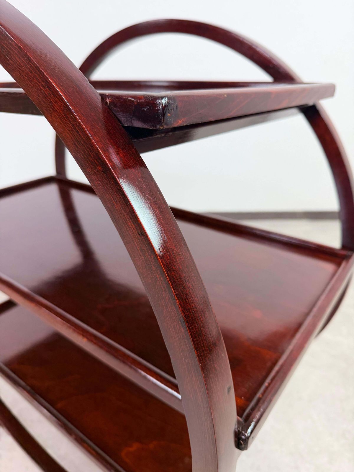 Art Deco Serving Trolley No.1157 By Thonet Debrecen photo vinterior