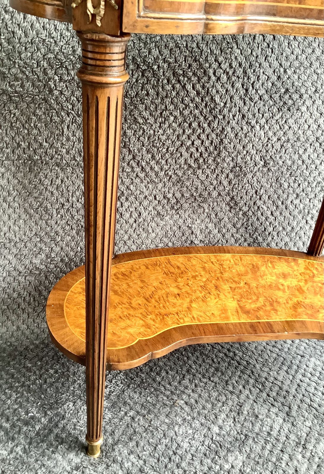 Pair Of Amboyna Bedside/Side Tables photo buy