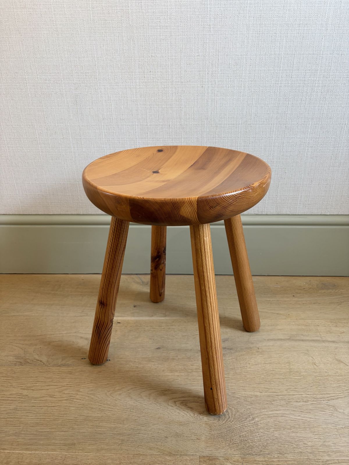 Charlotte Perriand Tripod Stool For Les Arcs photo Furniture