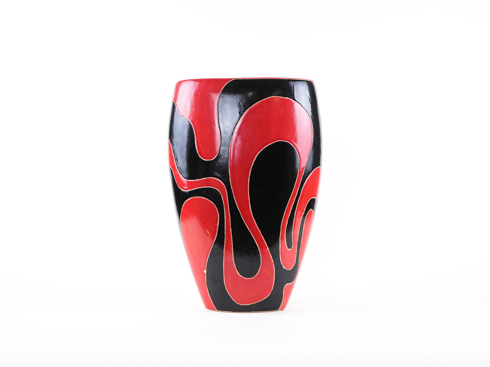 Keramieken vaas, Italiaans design, jaren 1970, Made In Italy photo for sale
