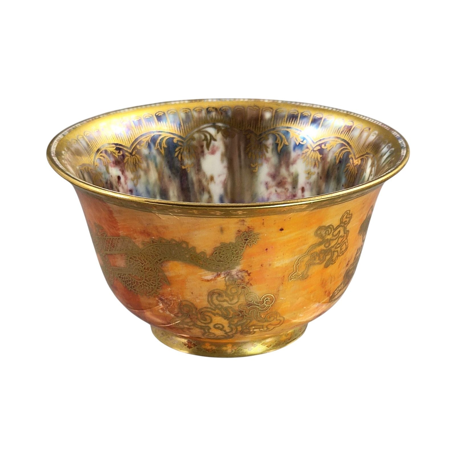 photo furniture Daisy Makeig Jones Wedgwood Fairyland Lustre Bowl Z4825, C.1915