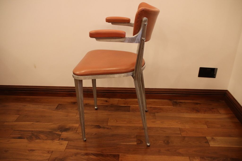 photo furniture 10 Ernest Race Dining Chairs, 1950s