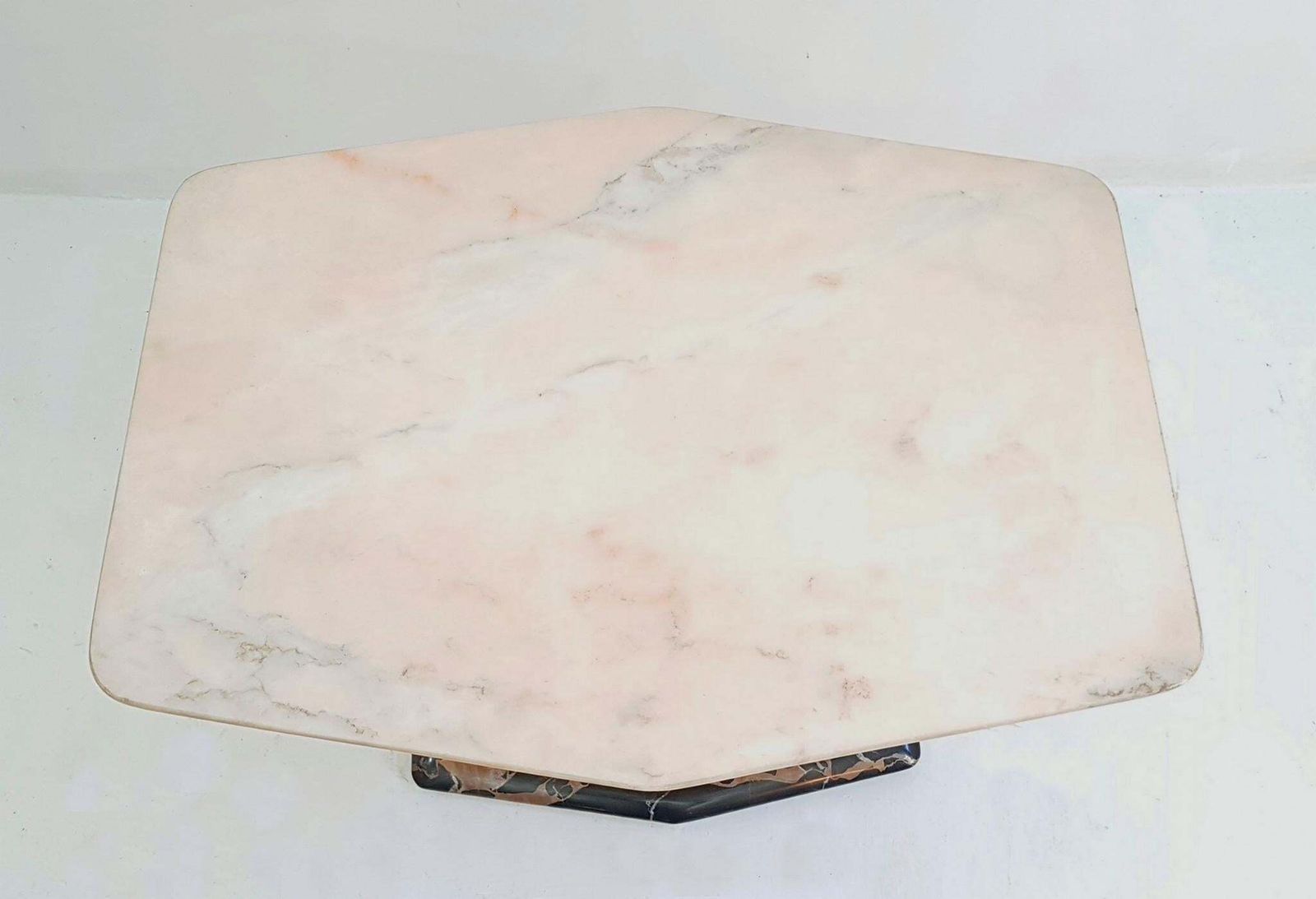 Mid Century Modern Coffee Table By Cantu, Marble Top, Italy, 1959 photo 3480.0