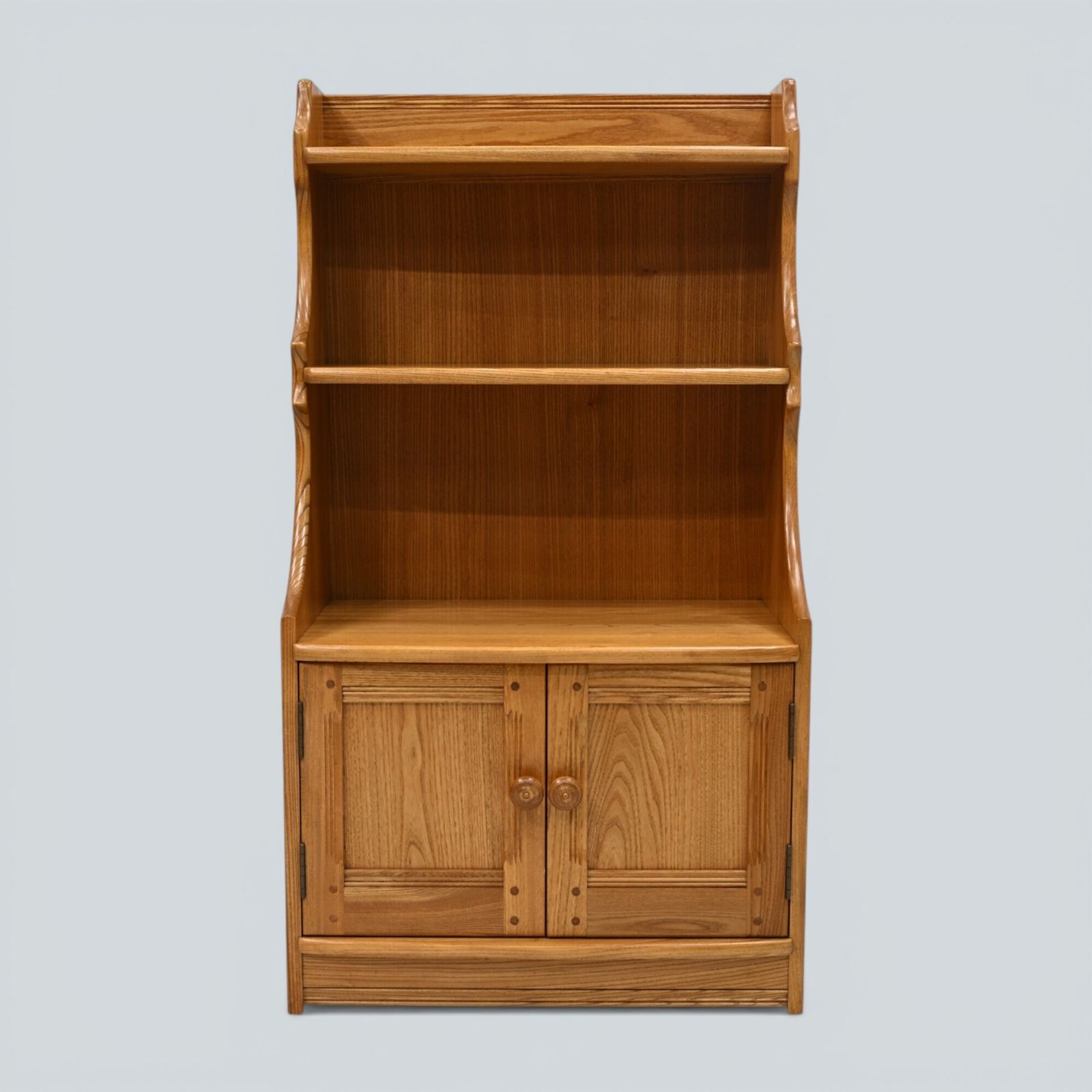 photo for sale Ercol Waterfall Bookcase 2 Shelves Light Finish Free Uk* Delivery