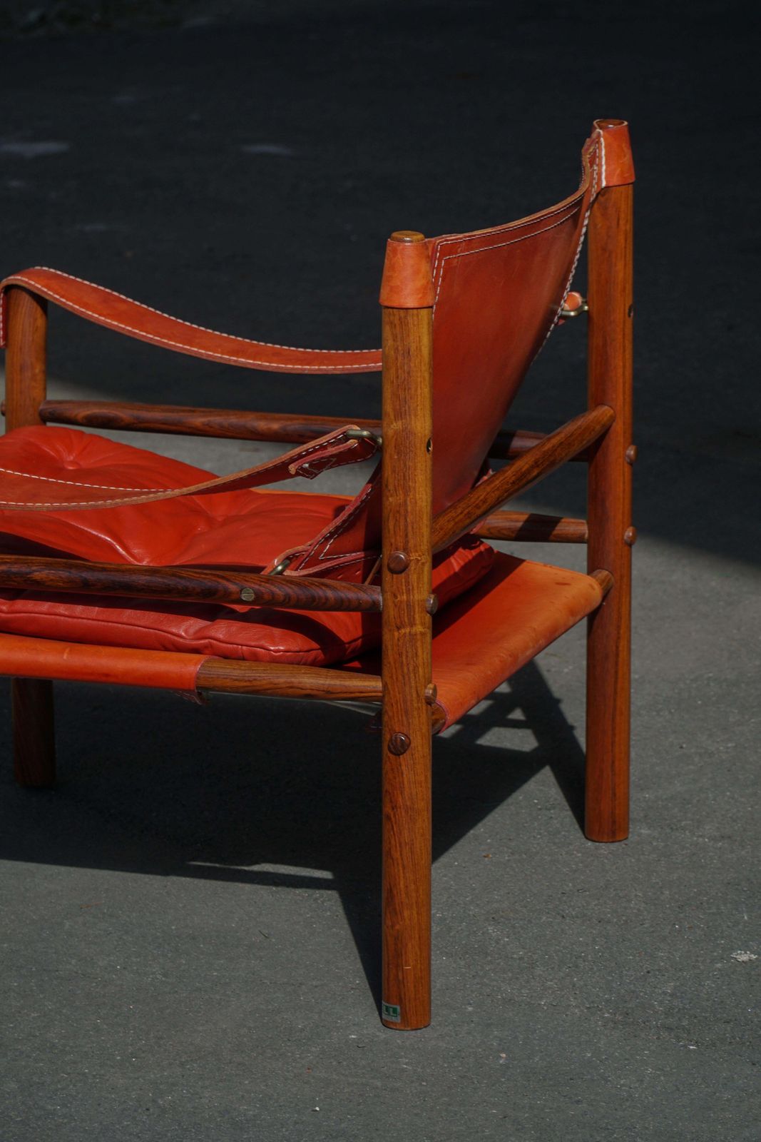 Pair Of Sirocco Chairs In Rosewood & Red Leather, Arne Norell, Ab Aneby, 1960s photo 4700.0