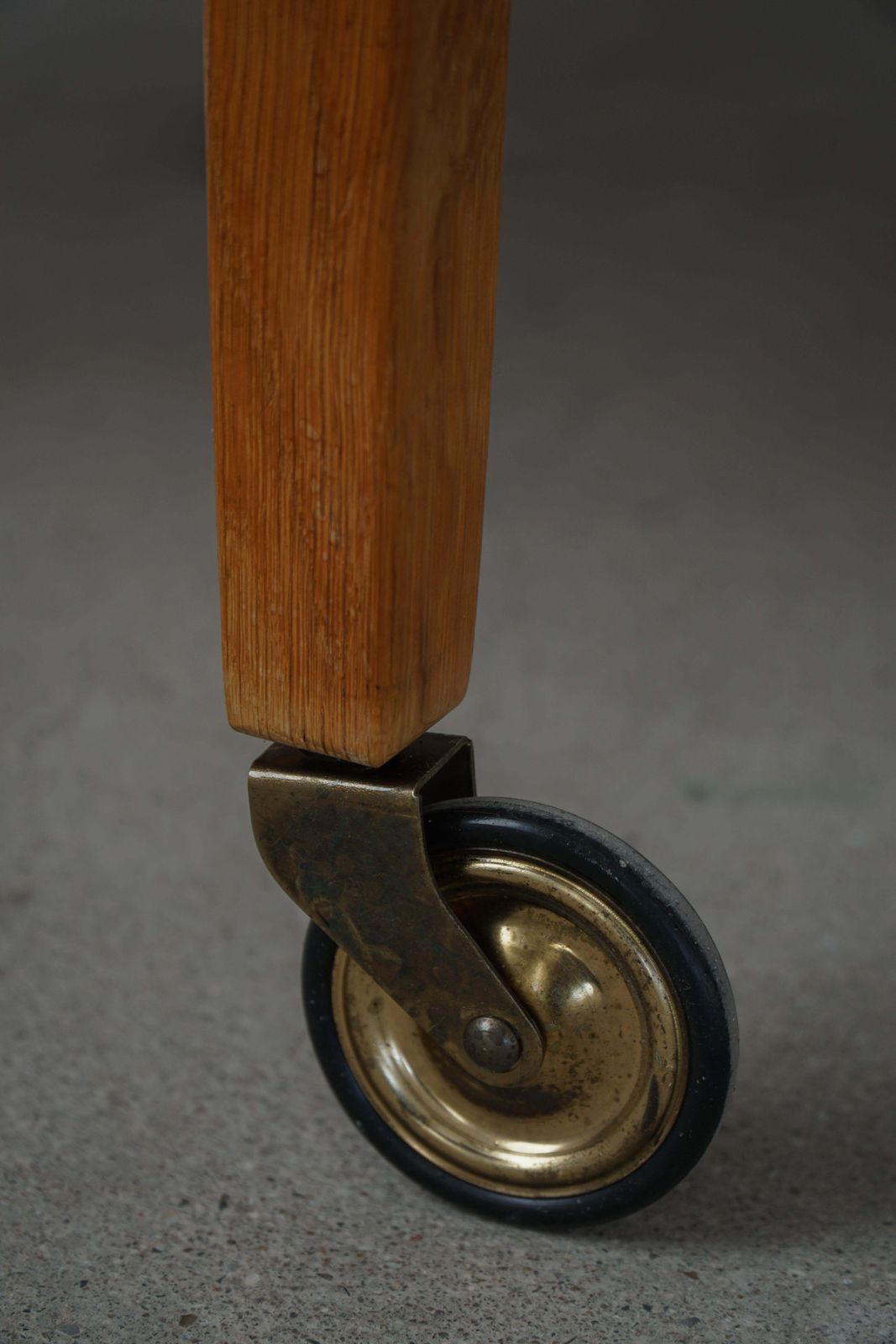 photo for sale Danish Modern Serving Trolley With Tile Top, Henning Kjærnulf, Denmark, 1960s