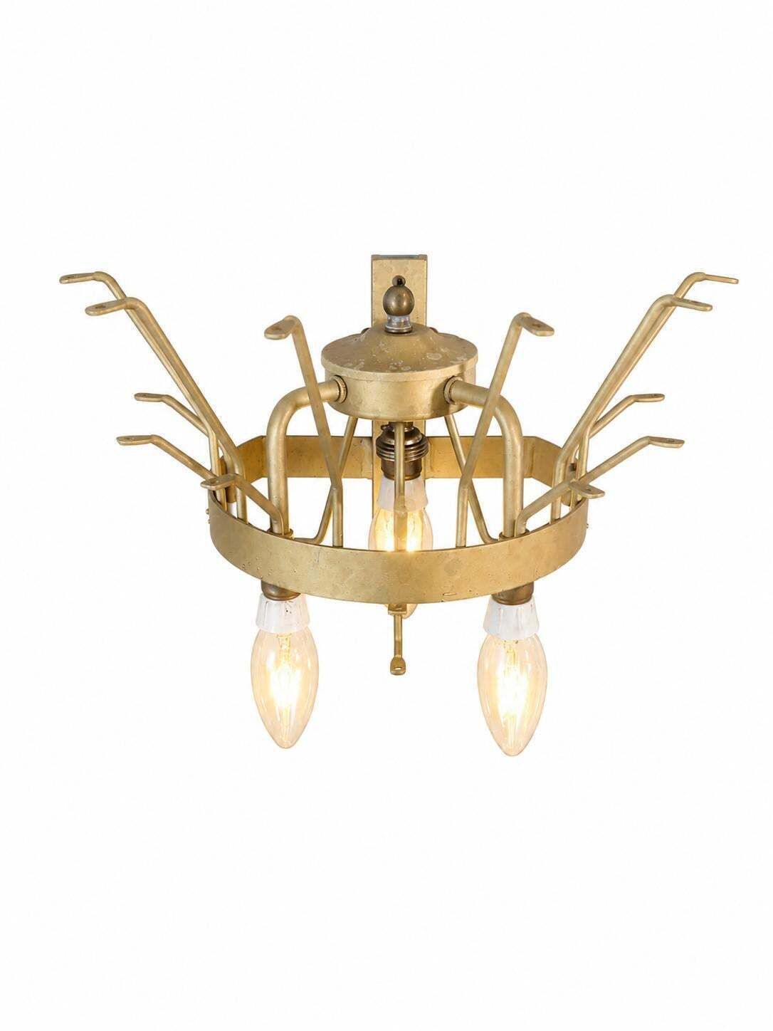 photo vinterior Pair Italian Murano Sconces