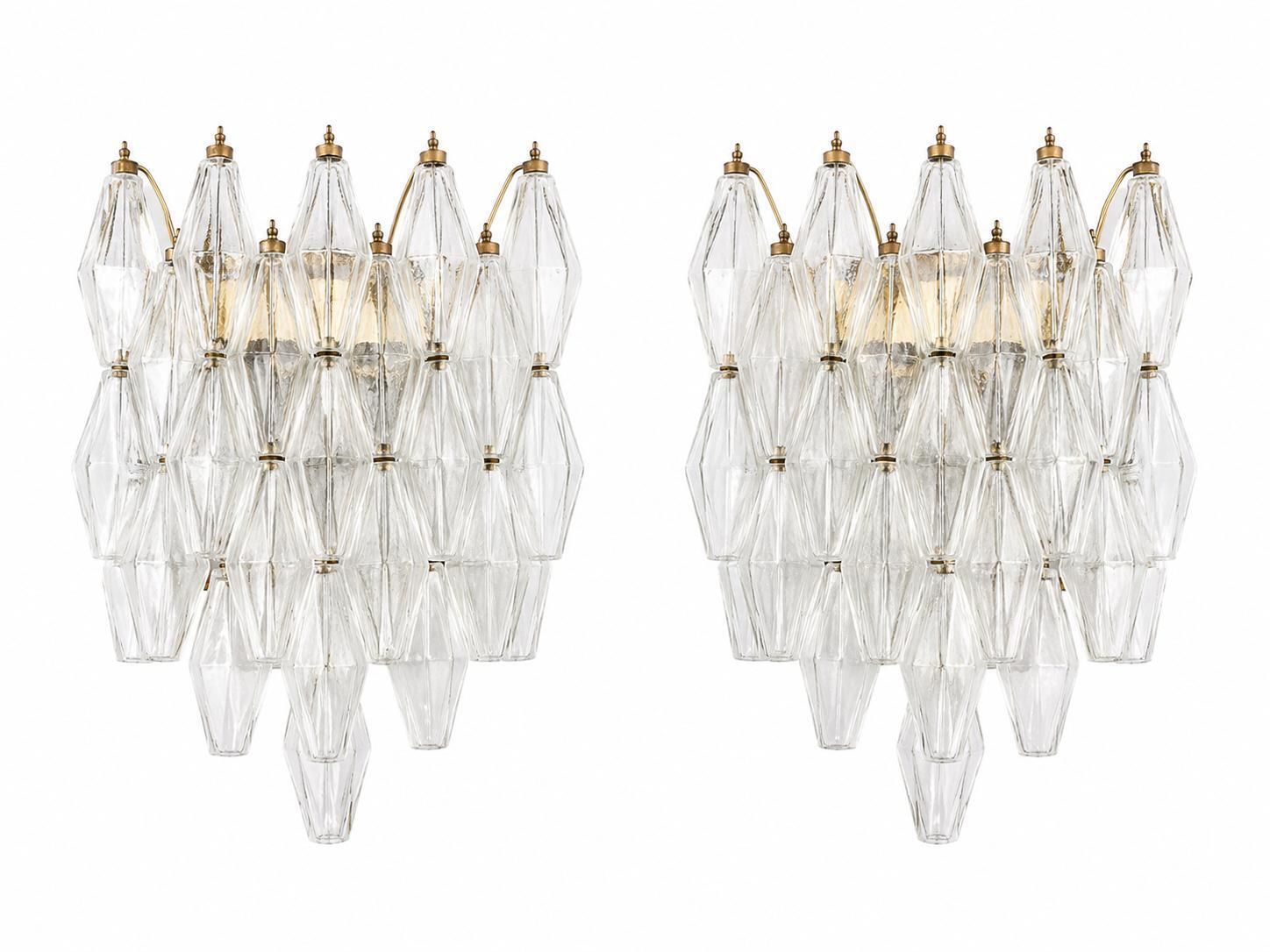 photo buy Pair Italian Murano Sconces