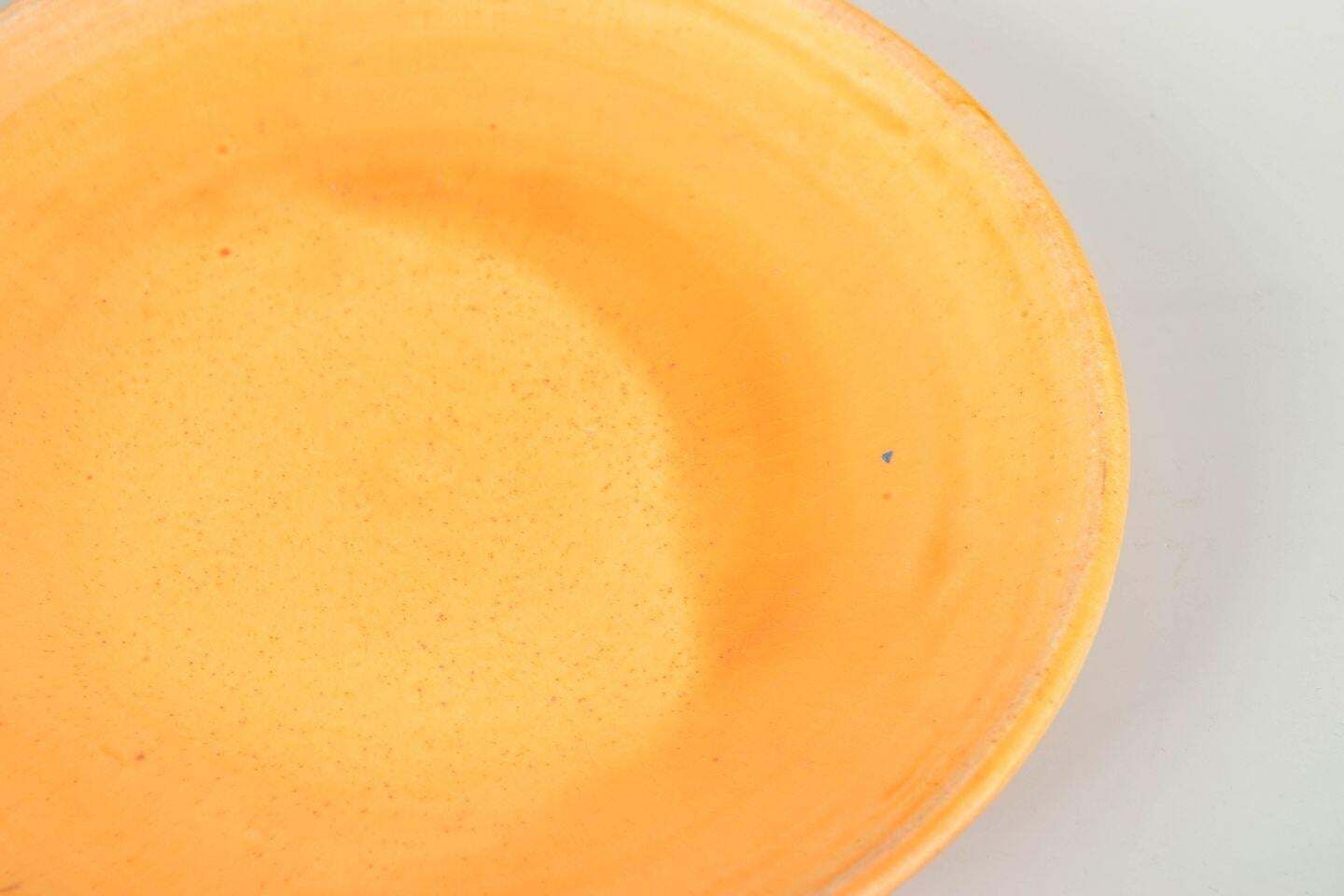 Kähler, Denmark. Four Ceramic Plates With Uranium Glaze. 1930s photo for sale