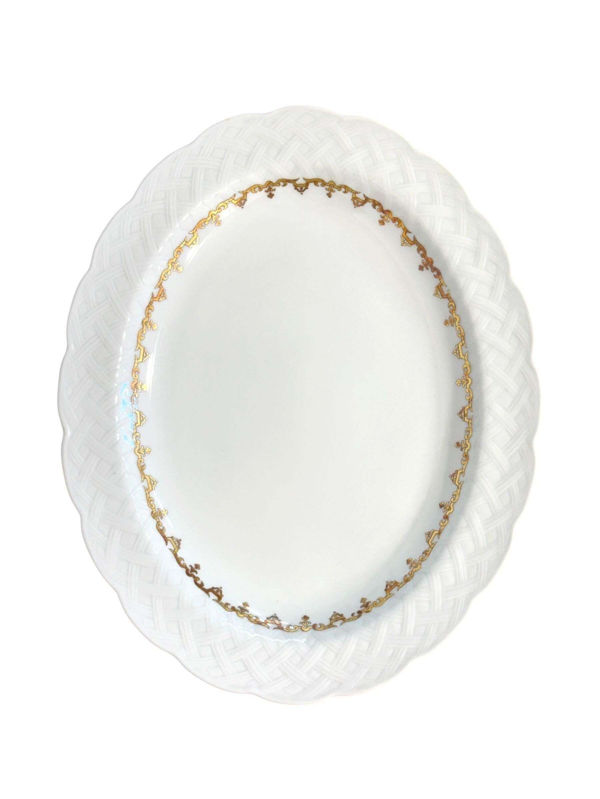 52 Piece Bernardaud Limoges “Rimbaud” Gilt Fine Porcelain Service photo buy