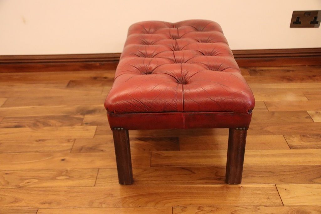 Chesterfield Vintage Footstool photo 339.0