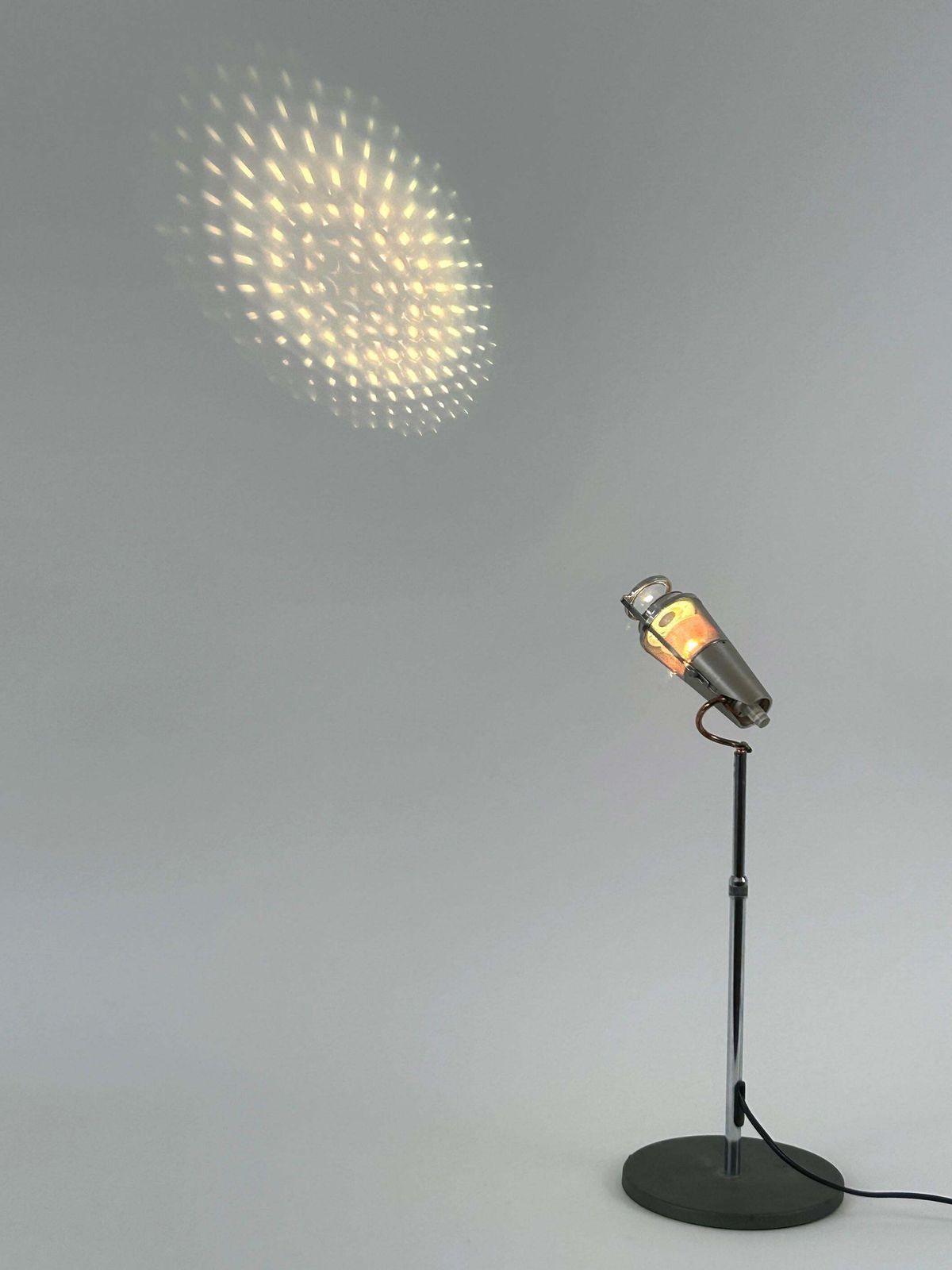 Rare Arturo Silva Light Projector Or Table Lamp Galileo Sistema For Antonangeli photo vintage