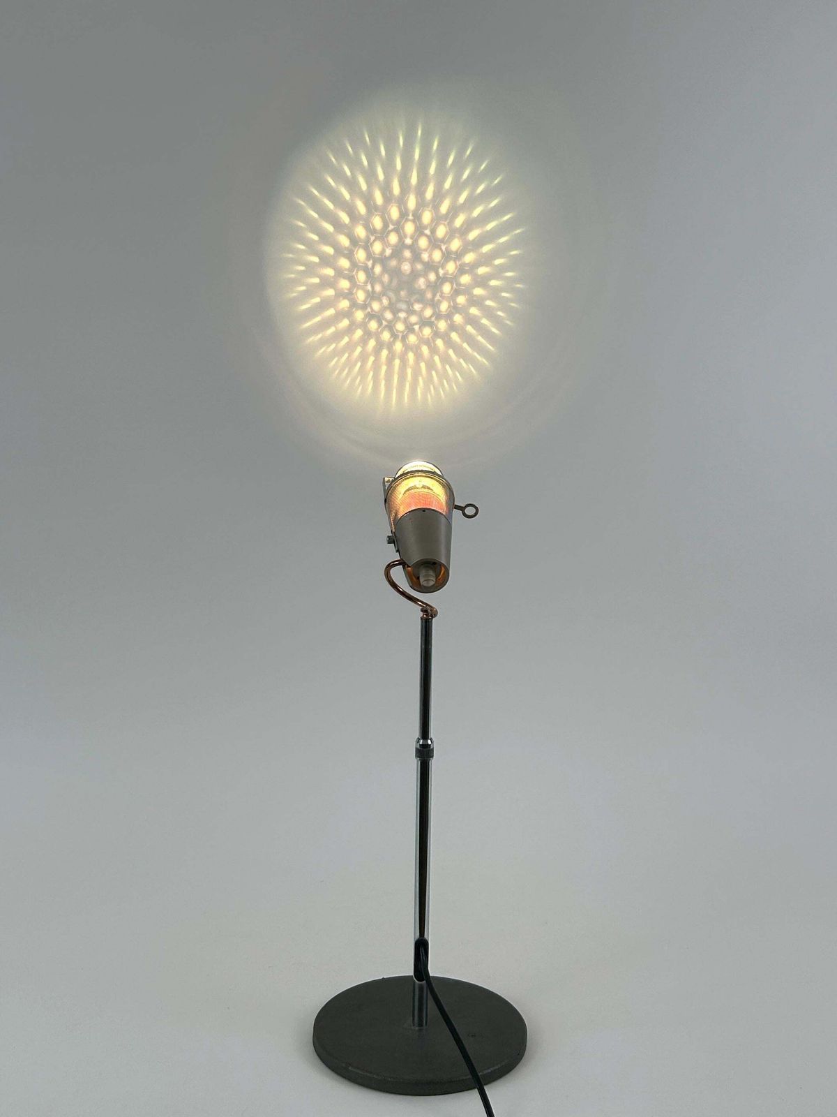 2642.0 Rare Arturo Silva Light Projector Or Table Lamp Galileo Sistema For Antonangeli photo