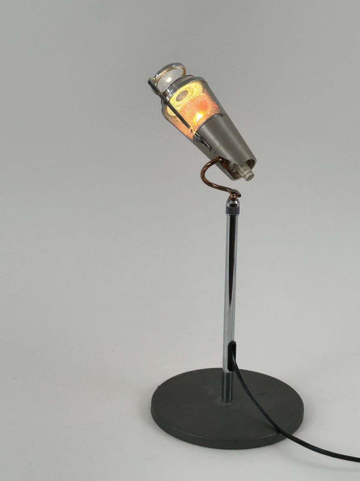 photo buy Rare Arturo Silva Light Projector Or Table Lamp Galileo Sistema For Antonangeli
