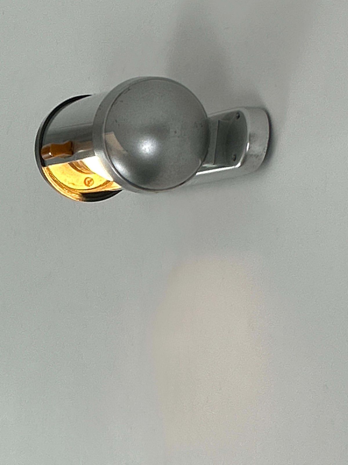 Lighting Streamline Design Bauhaus Sub Marine Cabinet Sconce By König Germany 1940s photo