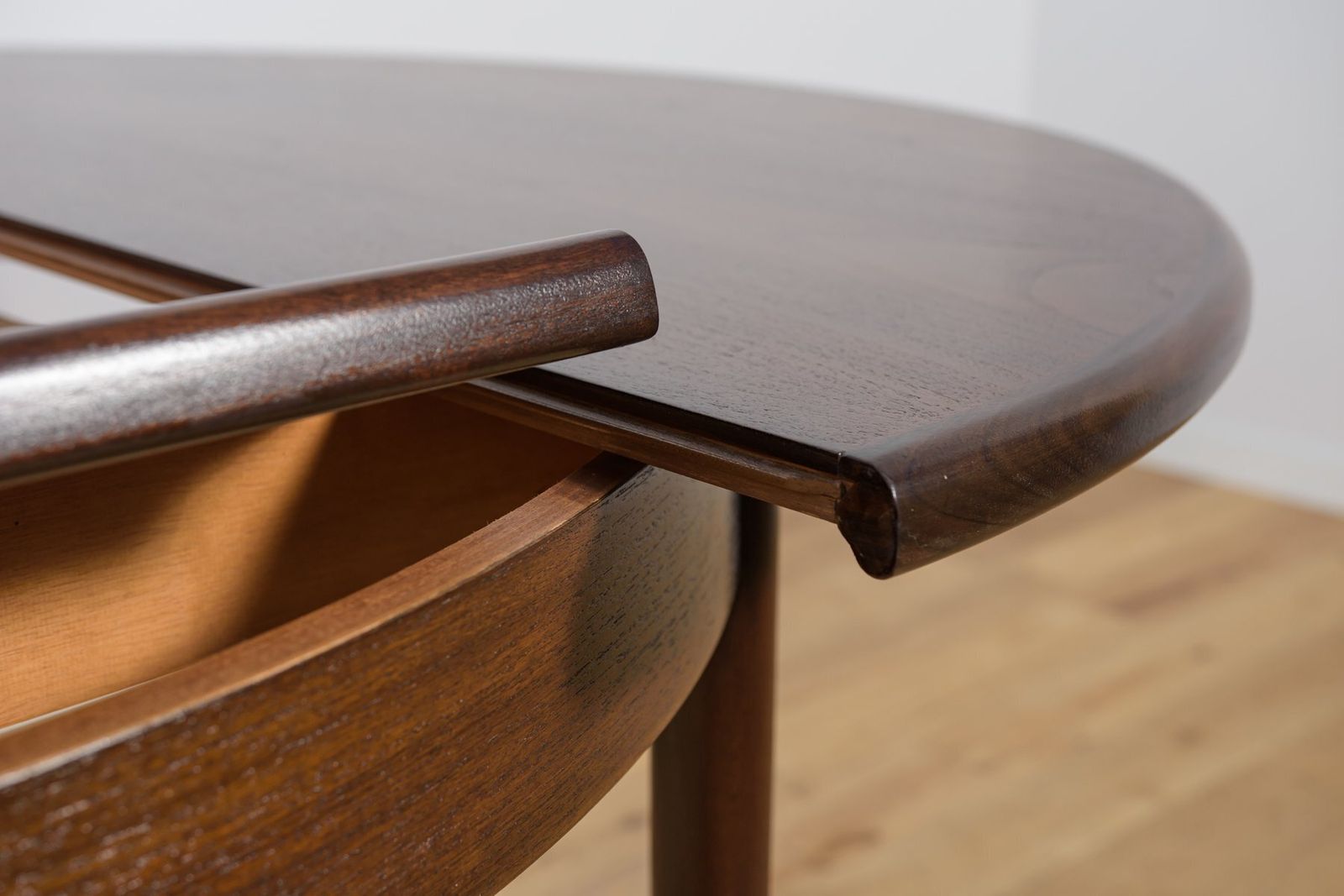 Mid Century Round Teak Fresco Dining Table From G Plan, United Kingdom, 1960s photo vinterior