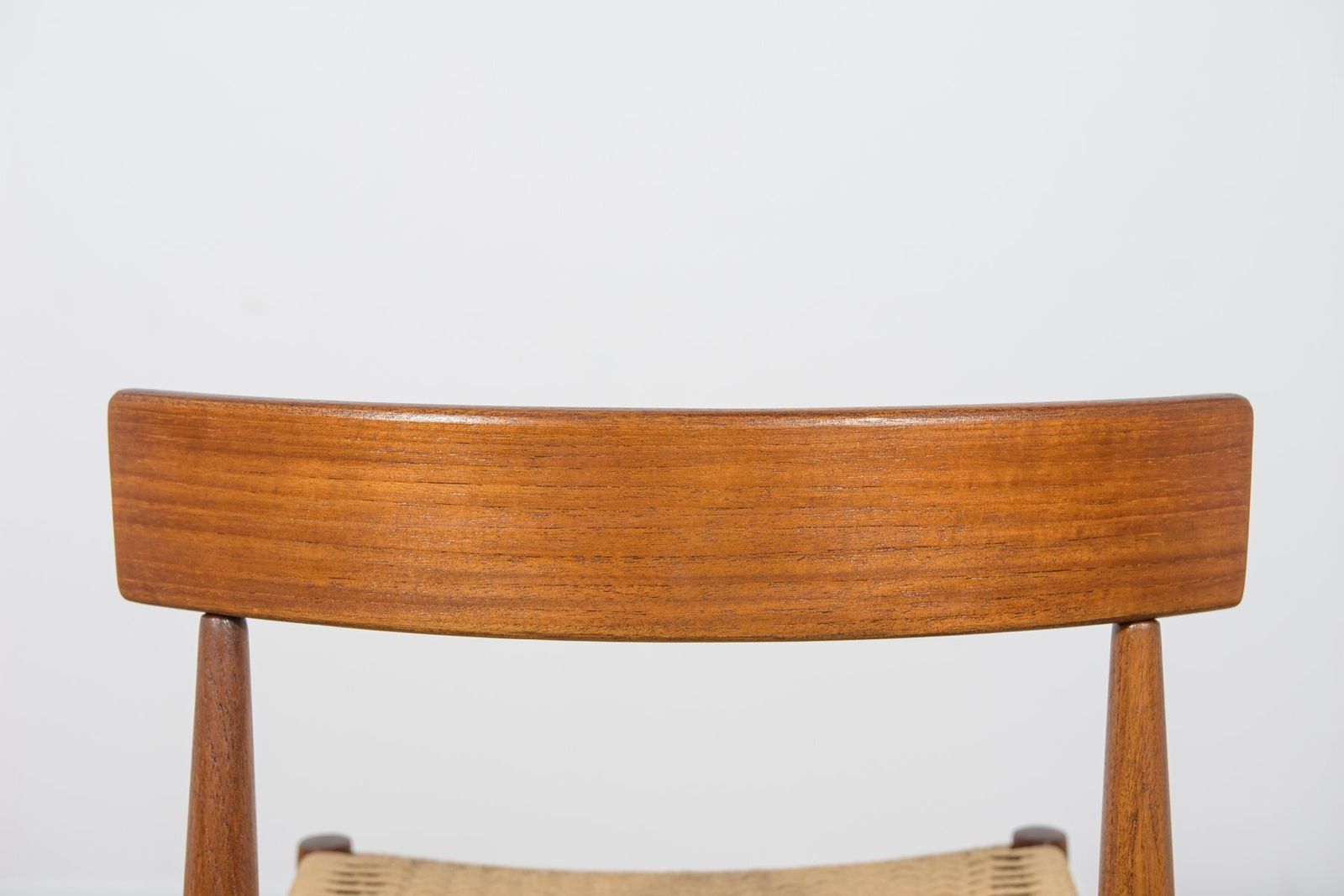 4605.0 Mid Century Modern Dining Chairs By Arne Hovmand Olsen For Mogens Kold, 1960s, Set Of 8 photo