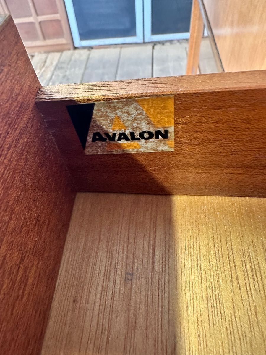 photo buy 1960s Avalon Teak Bookcase