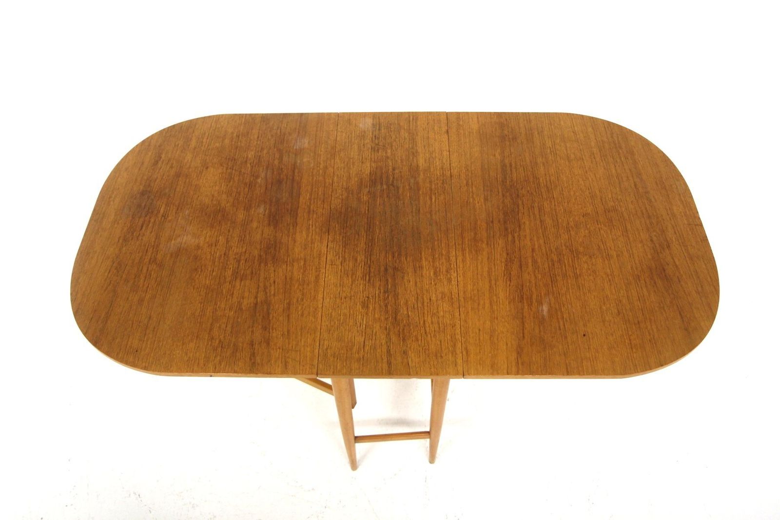 Teak Drop Leaf Dining Table, Sweden, 1950 photo Furniture