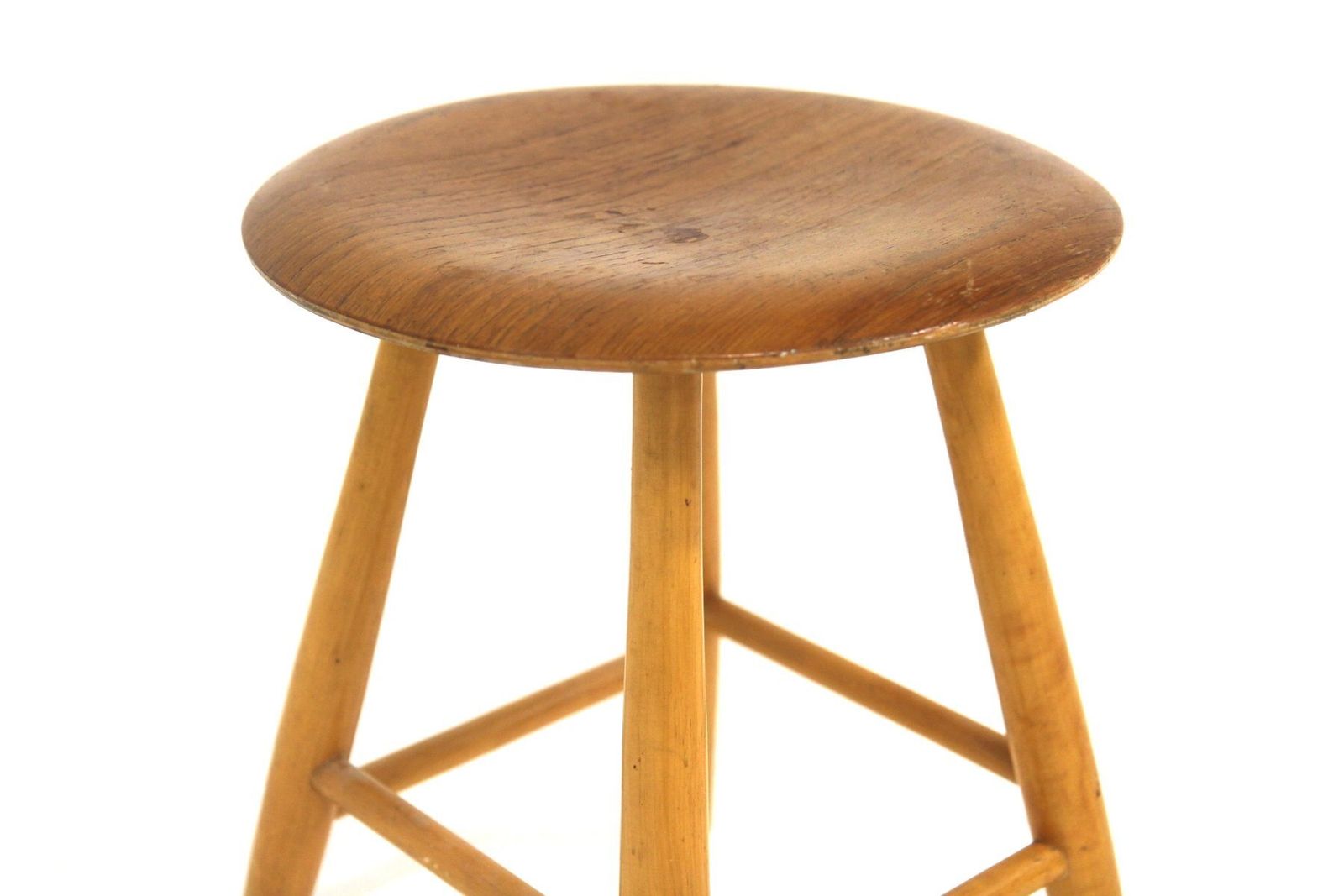 Tabouret scandinave en teck NESTO, Suède, 1960 photo 242.0