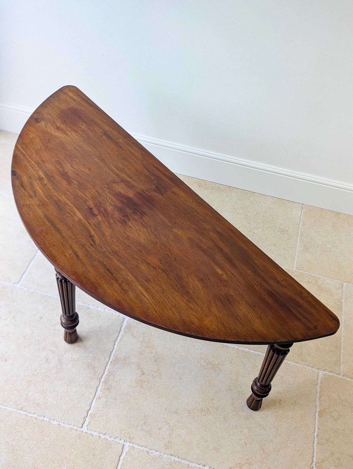 Antique Victorian Mahogany Console Table C.1870 photo for sale