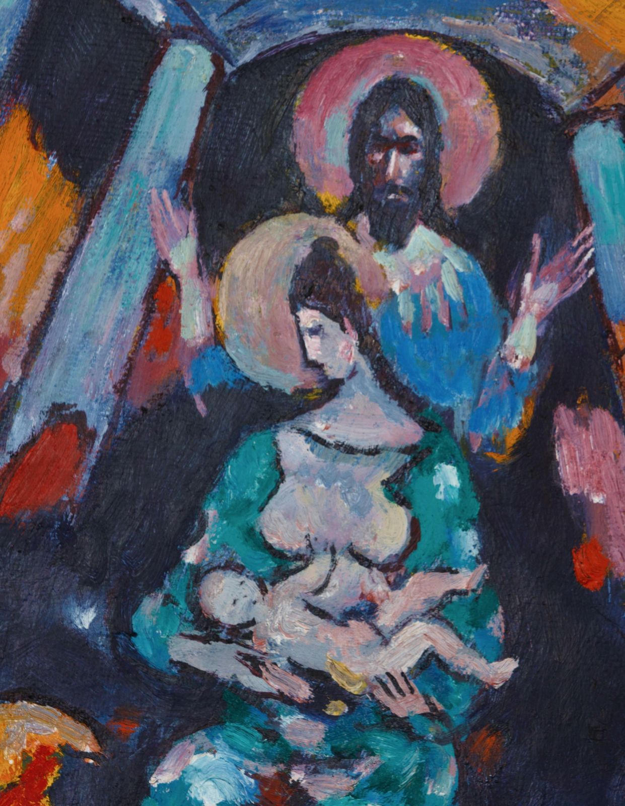 Honey Feast Of The Saviour. 1996. Oil On Canvas. 96/96 Cm photo furniture