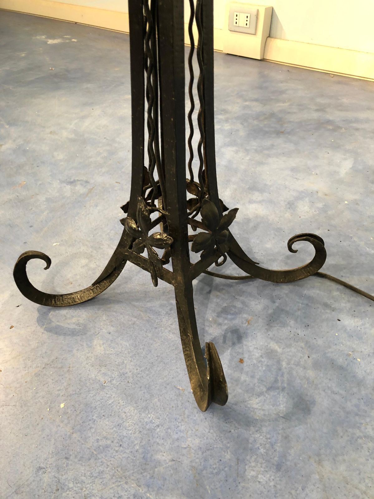 1144.0 French Art Deco Floor Lamp By David Gueron Degue, 1930 photo
