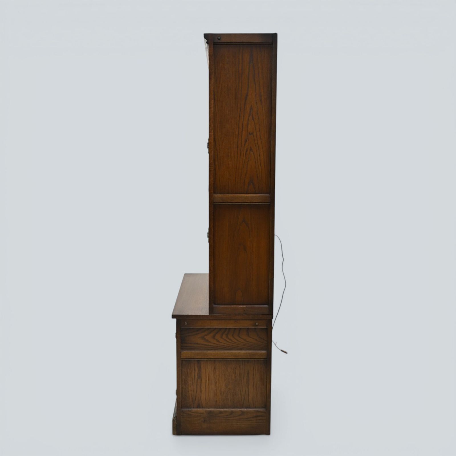 Old Charm Wall Unit Bookcase Display Light Oak Vintage Free Uk Delivery photo Furniture