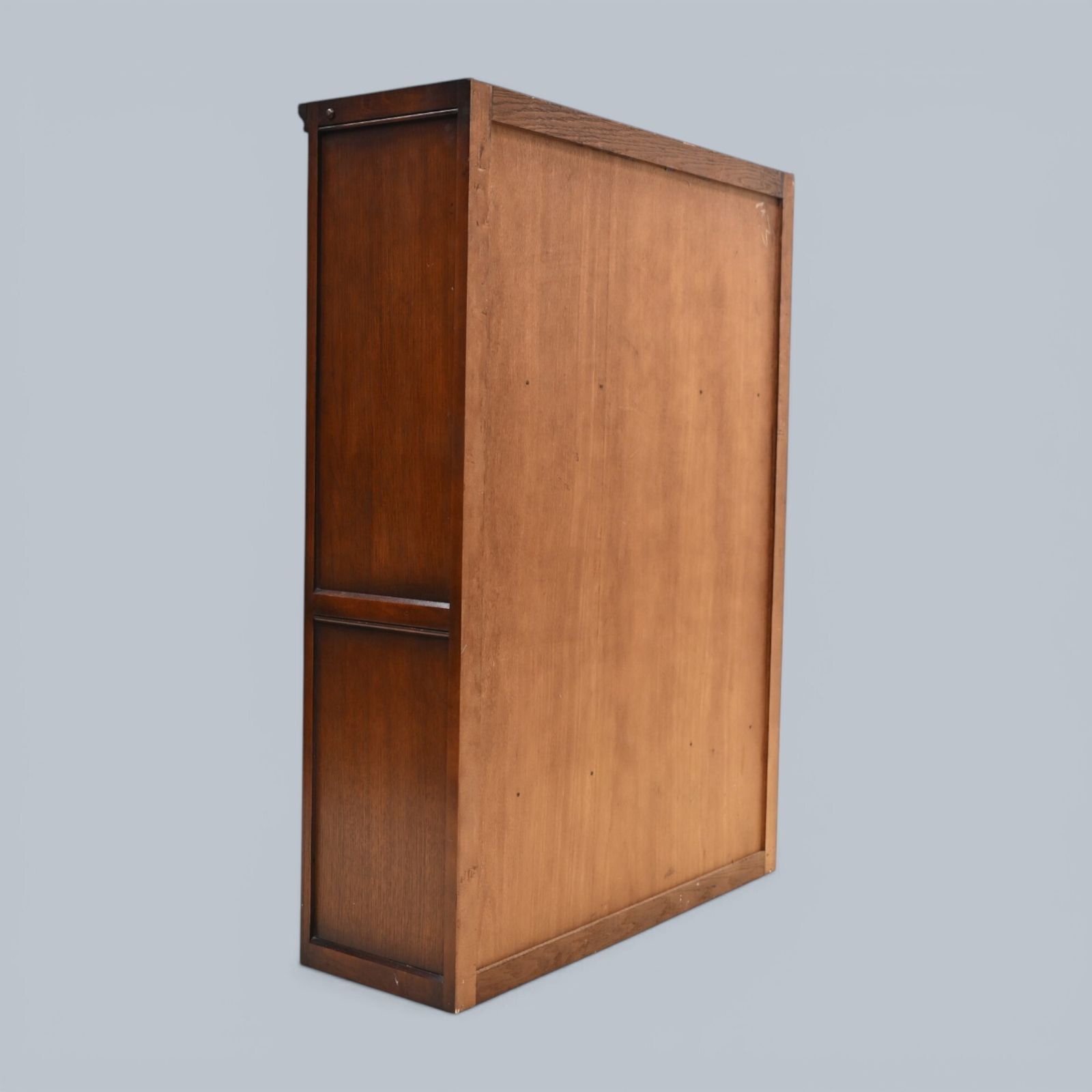 Old Charm Wall Top Unit Bookcase Leaded Glass Display Cupboard Free Uk Delivery photo Furniture