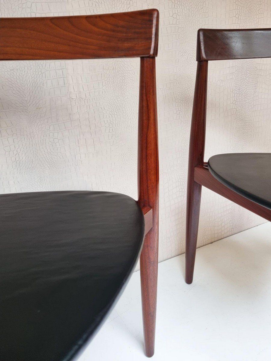 photo vinterior Danish Roundette Chairs By Hans Olsen For Frem Rojle, Denmark, 1960s, Set Of 2