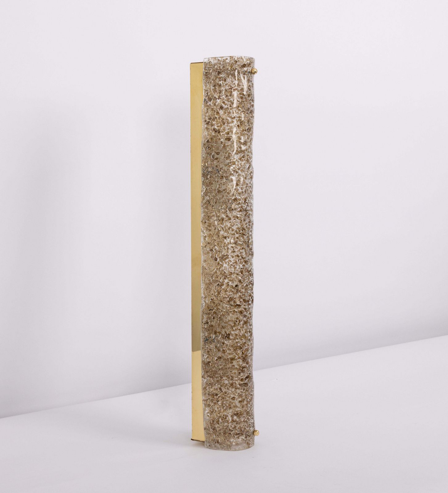 1 van 4 wandlampen met donker Murano-glas van Hillebrand, Duitsland, jaren 1970 photo furniture