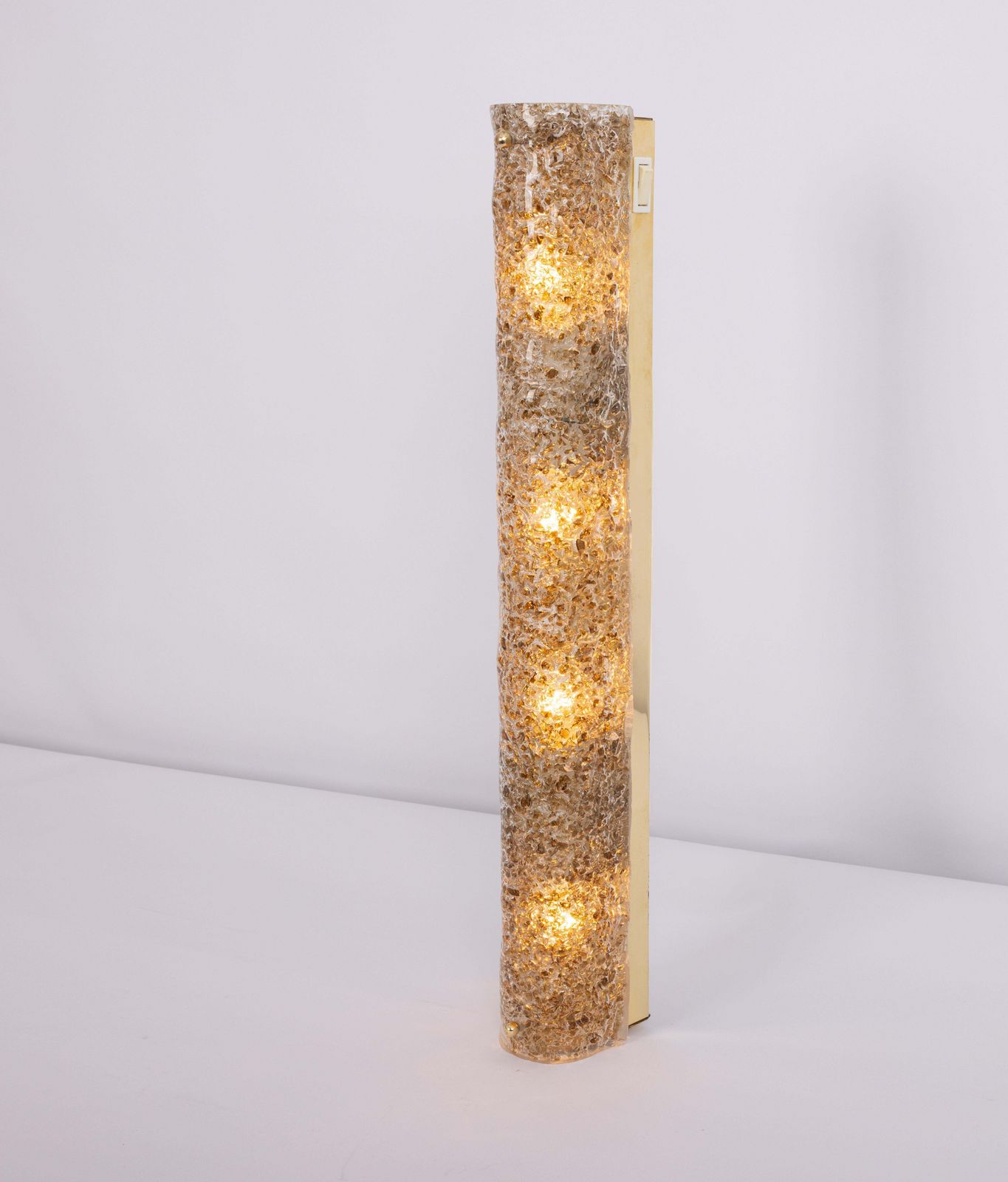 photo furniture 1 Of 4 Dark Toned Murano Glass Wall Sconce By Hillebrand, Germany, 1970s
