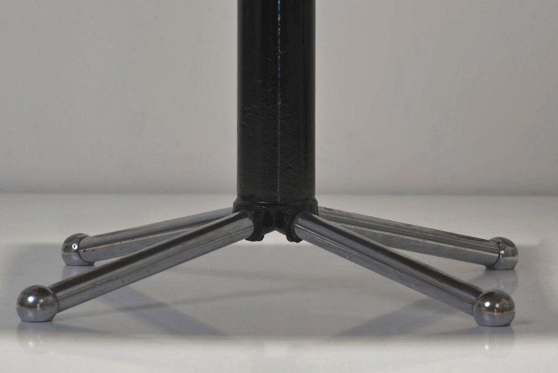 Desk Chair With Chrome Plated Steel Tube By Factory Design, 1950 photo vintage