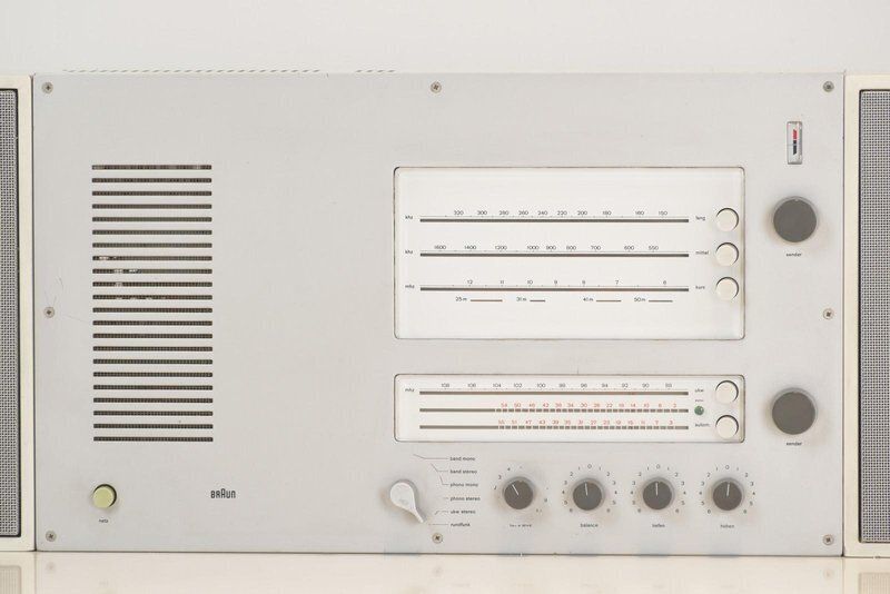 Ts 45 + L450 Wall Mounted System By Dieter Rams For Braun Ag, Germany, 1968 photo 9660.0