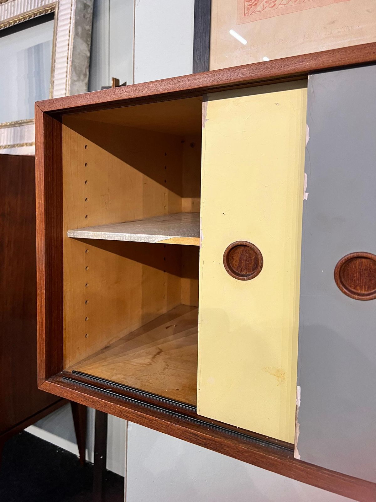 photo buy Wall Mounted Bookcase Module By Finn Juhl, Scandinavian Design