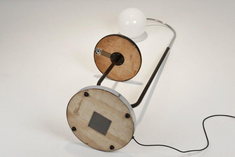2833.0 Height Adjustable Floor Lamp By Josef Hurka For Napako, Czech Republic, 1935 photo