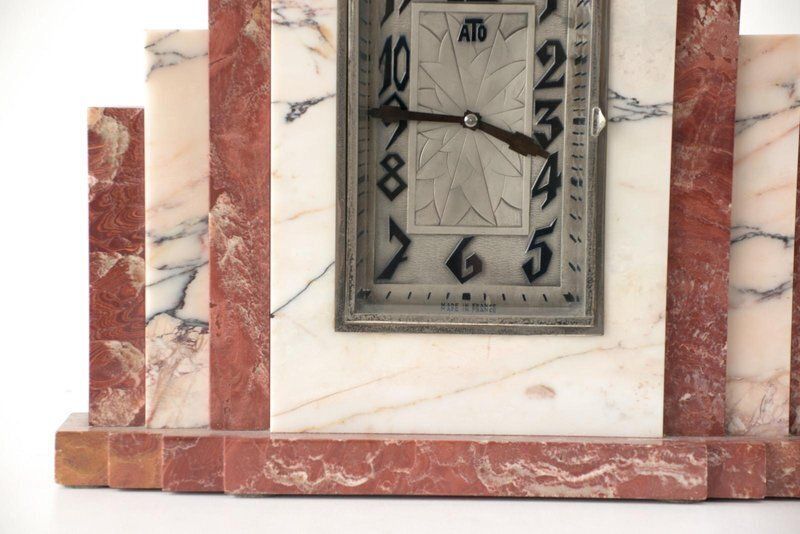 photo vinterior Ato Table Clock By Leon Hatot, France, 1925