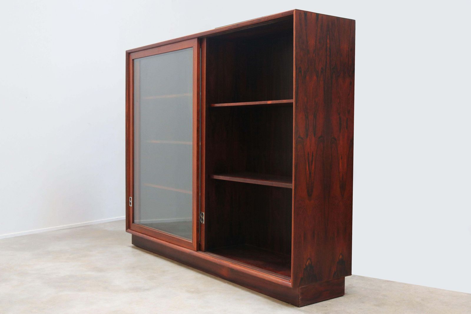 Bibliothèque rare en palissandre, par Arne Vodder pour Sibast Furniture, 1958 photo Mobilier