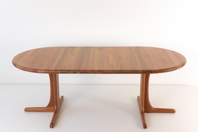 Extendable Table In Teak From Dyrlund, 1970 photo buy
