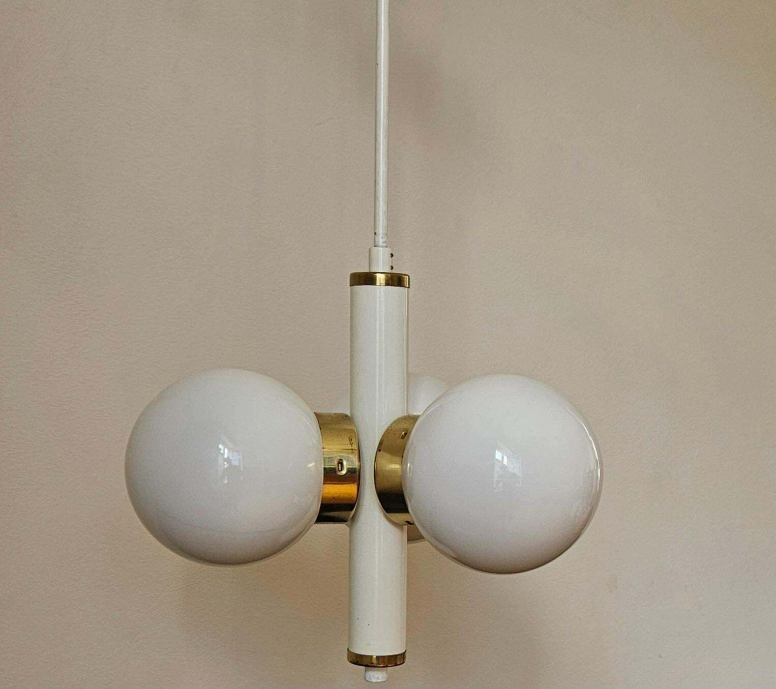Rare Midcentury Space Age Chandelier Sputnik, Italy, 1970s photo buy