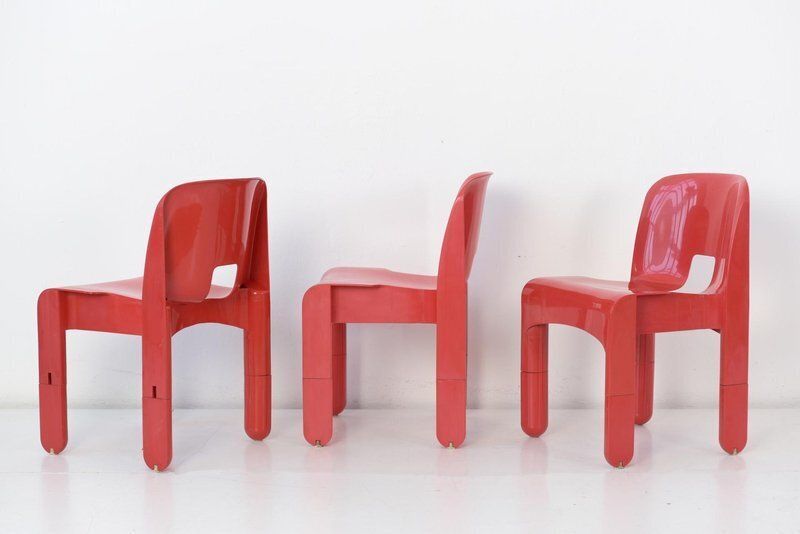 photo furniture Stacking Chairs By Joe Colombo For Kartell, Italy, 1965, Set Of 2