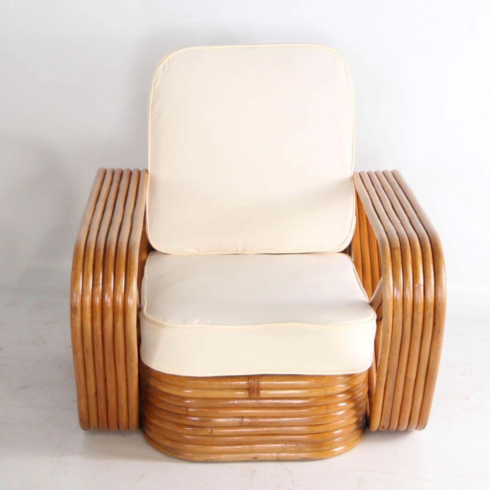 Exceptional Paul Frankl Rattan Living Room Set photo 14984.0