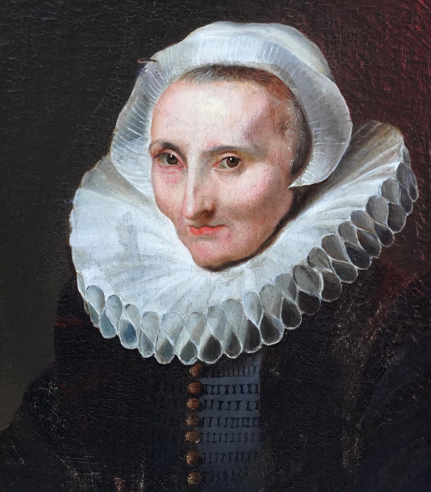 Portrait Of A Sixty Year Old Woman   Dutch Old Master Art Oil Painting photo Art