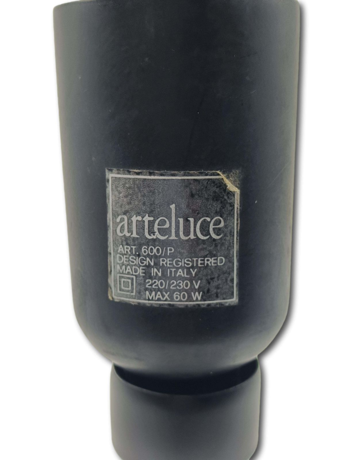 Gino Sarfatti For Arteluce "P600" Table Lamp, Italy 1960s photo vinterior