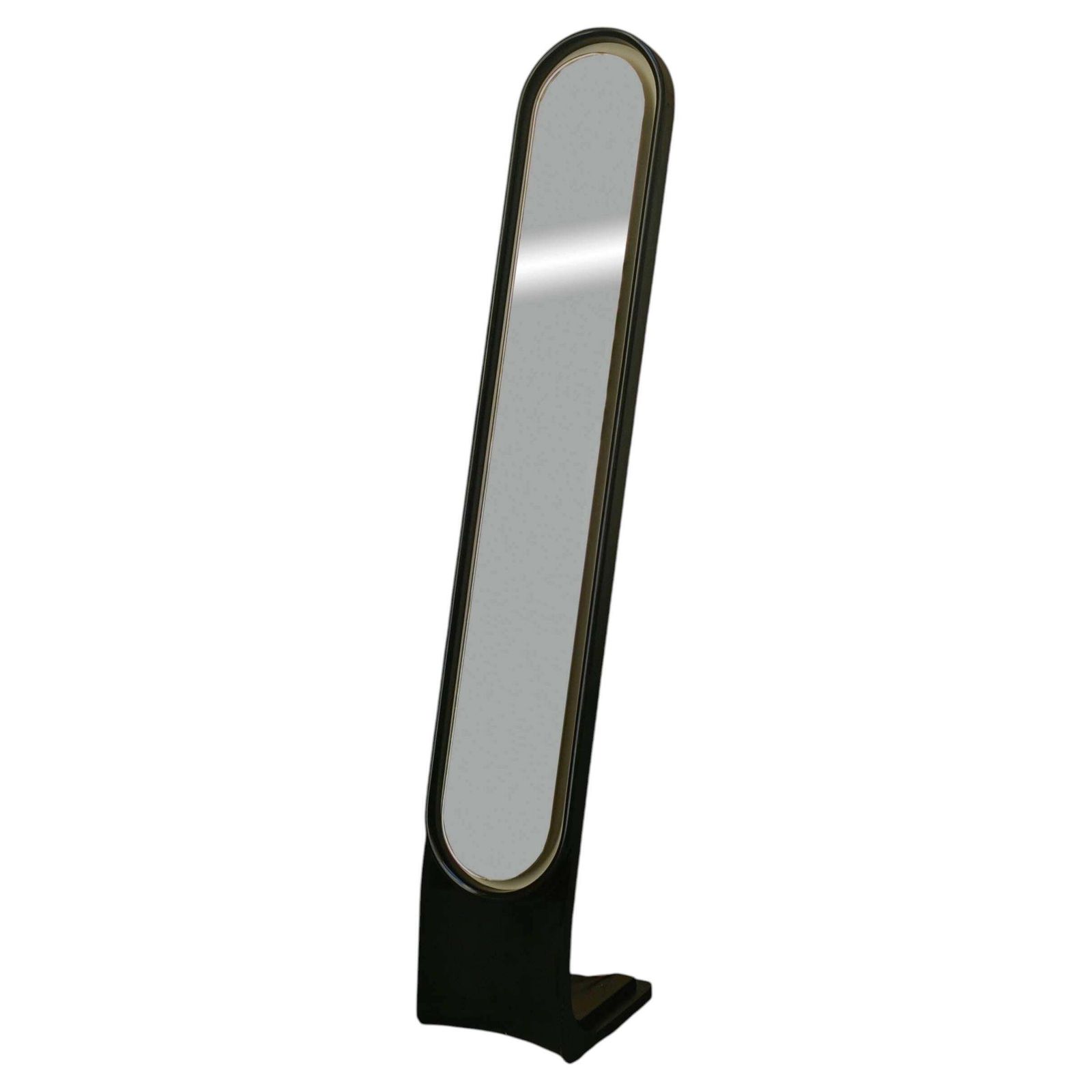 Martino Perego For Rimadesio Backlit Floor Mirror "Venus," 1970s